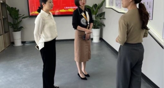 2022-5-27仁壽縣委總工會主席到蜀道地進行基地調研